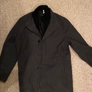 Marc New York Gray Peacoat 2XLT